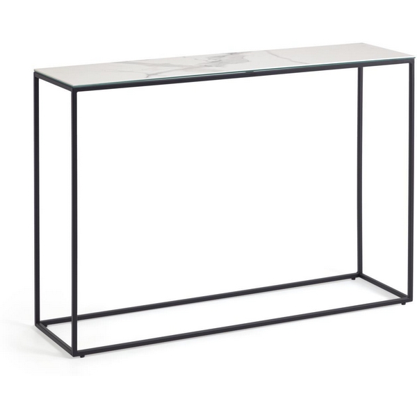 

Консоль Rewena с керамической отделкой Kalos Blanco 110 x 75 см La Forma (ex Julia Grup) арт.100638, Белый;черный, Rewena 100638