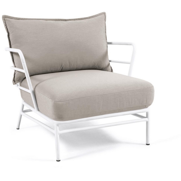 

Кресло из ротанга La Forma (ex Julia Grup) Mareluz (Белый,Серый/ Пена,Пенополиуретан,Металл,Сталь), Mareluz 115622