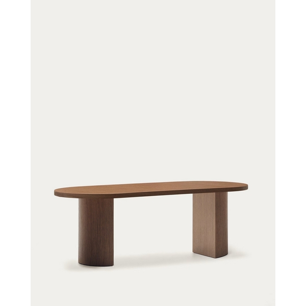 Изображение товара Кухонный стол Nealy из шпона ореха 200x100 см от La Forma ex Julia Grup