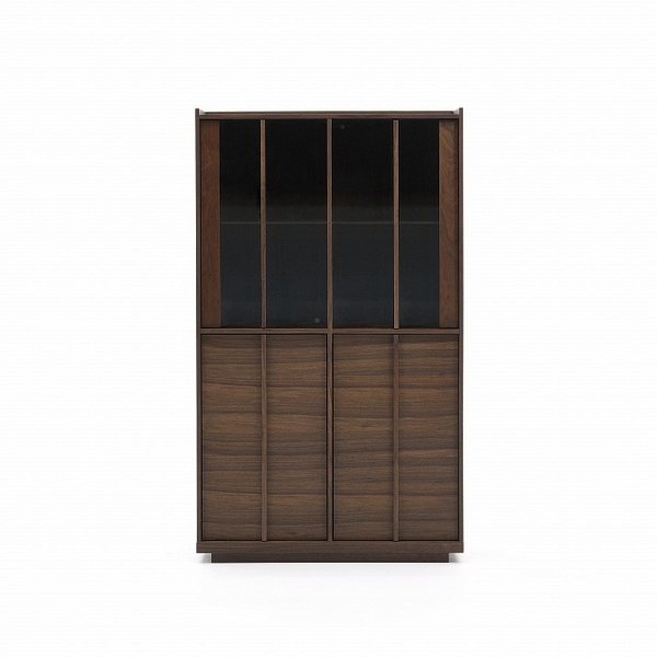 

Витрина Onix из массива ореха и орехового шпона темная отделка 101 x 170 см La Forma (ex Julia Grup) 205360, Орех, Onix 205360