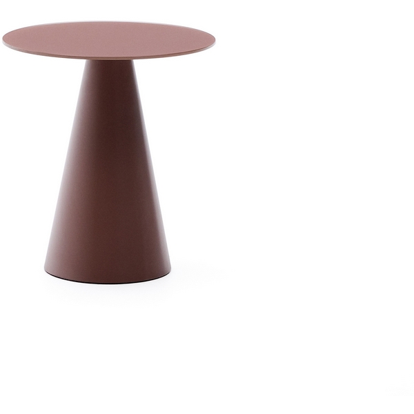Изображение товара Журнальный столик Wilshire из стекла и стали терракотовый ?50cm La Forma (ex Julia Grup) 253559 Изображение товара Журнальный столик Wilshire из стекла и стали терракотовый ?50cm La Forma (ex Julia Grup) 253559