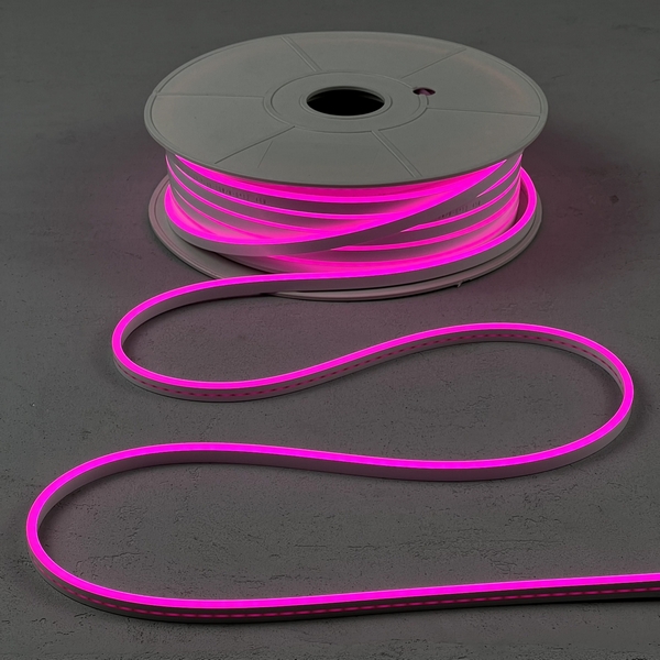 

Односторонний Гибкий Неон 8х16мм Розовый 12В, IP65 Laitcom FR-23517, Гибкий неон FR-23517