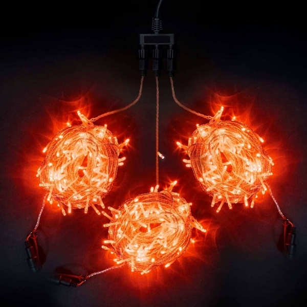 

Комплект 3 Красных Нити по 20м Контроллером, LED, Провод Прозрачный Силикон, IP65 Laitcom На деревья KDD600C-10-1R, На деревья KDD600C-10-1R