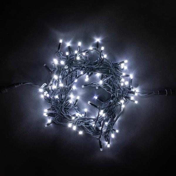 

Гирлянда Нить 10м Белая с Мерцанием Каждого Диода 220В, LED, Провод Черный Каучук, IP65 Laitcom Нити (на ёлку) LL100ABL-1-2W, Нити (на ёлку) LL100ABL-1-2W