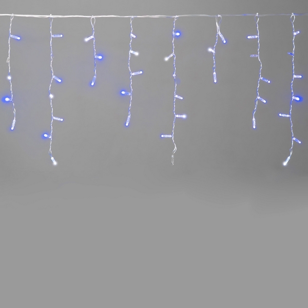 

Гирлянда Бахрома с колпачком 3,1 x 0,5 м синяя с мерцанием белого диода 200В, 120 LED, провод прозрачный ПВХ, IP65 Laitcom PIL120BLWCAP-10-2B, Бахрома PIL120BLWCAP-10-2B