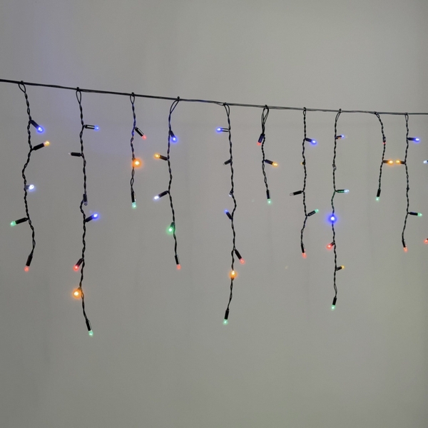 

Гирлянда Бахрома с колпачком 3,1 x 0,5 м разноцветная с мерцанием белого диода 220В, 120 LED, Laitcom PIL120BLWCAP-11-2M, Бахрома PIL120BLWCAP-11-2M