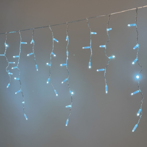 

Гирлянда Бахрома с колпачком 3,1 x 0,5 м небесно-голубая 220В, 120 LED, провод прозрачный ПВХ, IP65 Laitcom PIL120CAP-10-2SB, Бахрома PIL120CAP-10-2SB