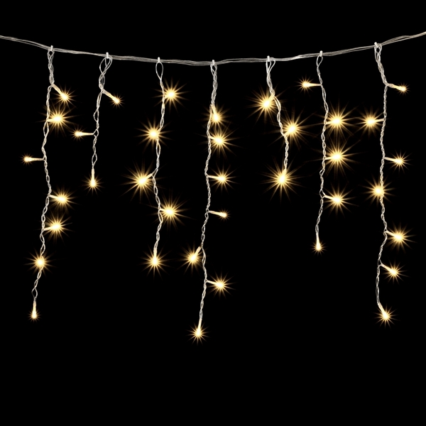 

Гирлянда Бахрома 3,1 x 0,5 м Тепло-Белая 24В, 160 LED, Провод Прозрачный ПВХ, IP54 (Laitcom), Бахрома PIL160-10-1WW