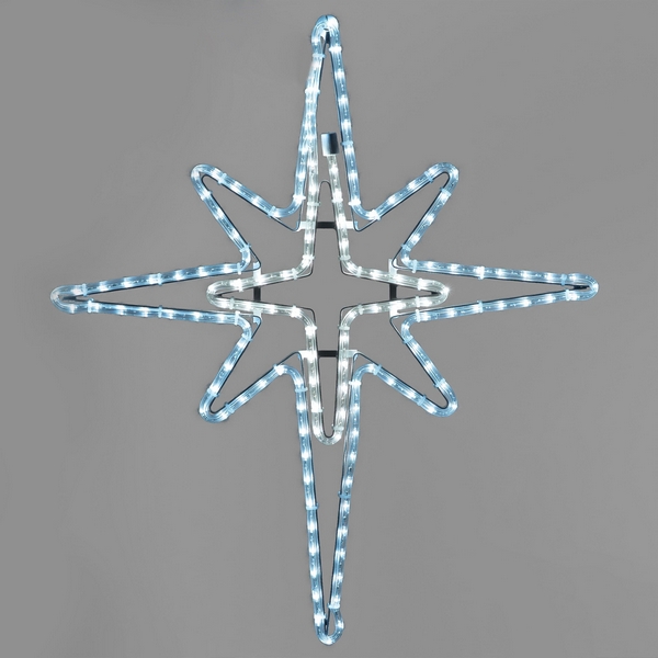 

Светодиодная фигура "Полярная Звезда" 70 x 60 см небесно-голубая, IP65 Laitcom PLR-8-2SB, PLR-8-2SB