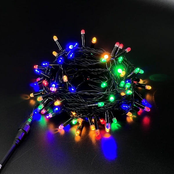 

Гирлянда Нить с Колпачком 10м Разноцветная 24В, LED, Провод Черный ПВХ, IP65 Laitcom Нити (на ёлку) PST100CAP-11-1M, Нити (на ёлку) PST100CAP-11-1M