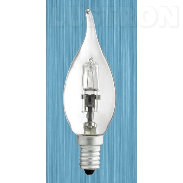 

Лампочка галогеновая свеча на ветру E14 42W 2700K 630lm 456027 (Novotech), 456027