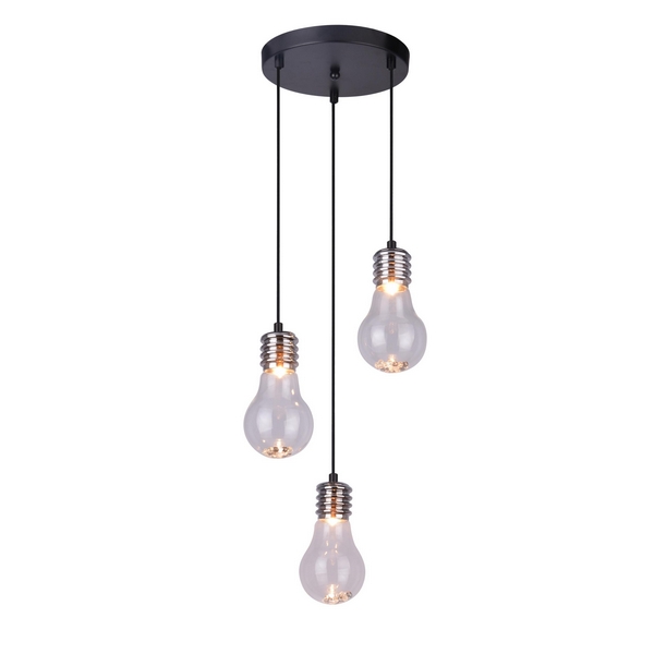 

Подвесной светильник Lampex Breda 573/3P, Прозрачный, Breda 573/3P