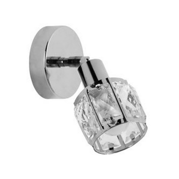 

Спот Lampex Crystal 824/1, Хром, Crystal 824/1