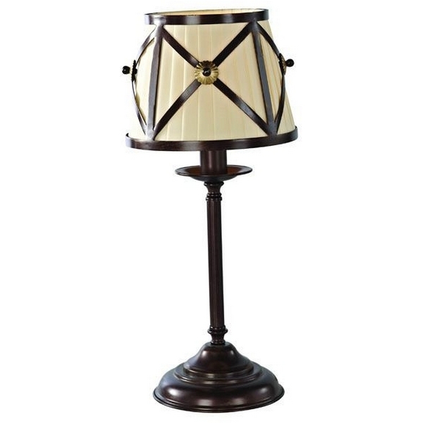 Интерьерная настольная лампа кованая Fabrizia L12131.88 (L'Arte Luce)