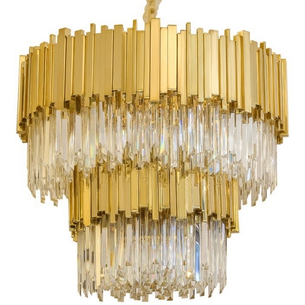 

Подвесная каскадная люстра L'Arte Luce Empire L21510.92, Золото, Empire L21510.92