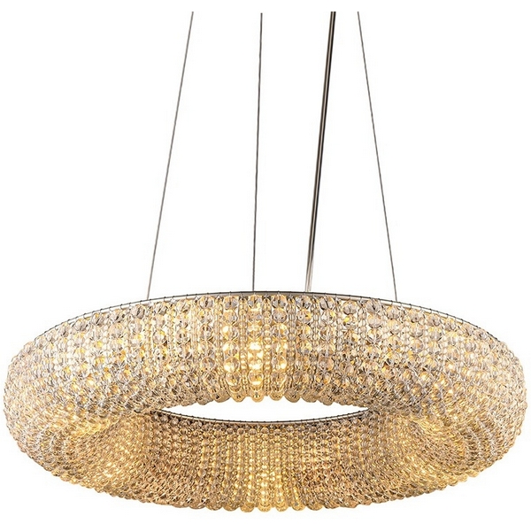 

Подвесной светильник L'Arte Luce Crystal Halo L27806.32 silver, Прозрачный, Crystal Halo L27806.32