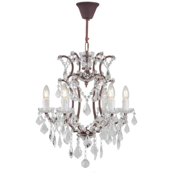 

Подвесная люстра L'Arte Luce Rococo L27906.65, Коричневый, Rococo L27906.65