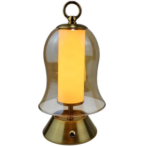 

Настольная лампа светодиодная с зарядкой от USB L'Arte Luce Campana L64832.70 bronze, Янтарный, Campana L64832.70