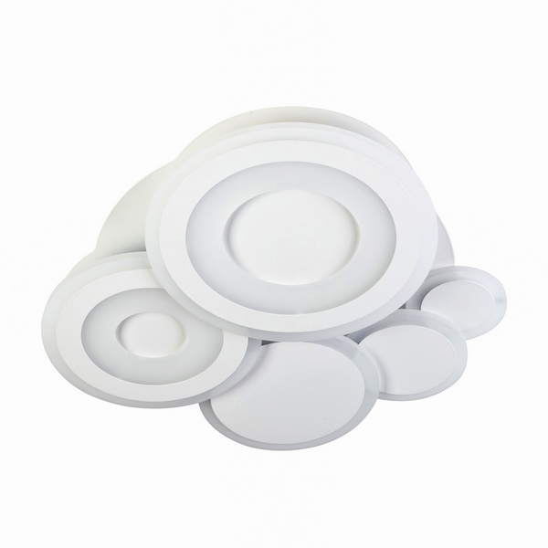 

Потолочный светильник светодиодный с пультом с регулировкой цветовой температуры и яркости LED4U LED4U 10121/500, Белый, LED4U 10121/500