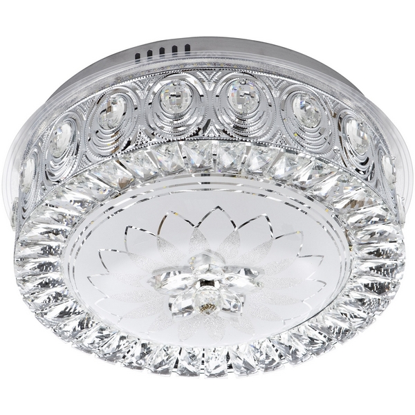 

Потолочный светильник светодиодный с регулировкой цветовой температуры LED4U LED4U 1169-400 CR, Хром, LED4U 1169-400 CR