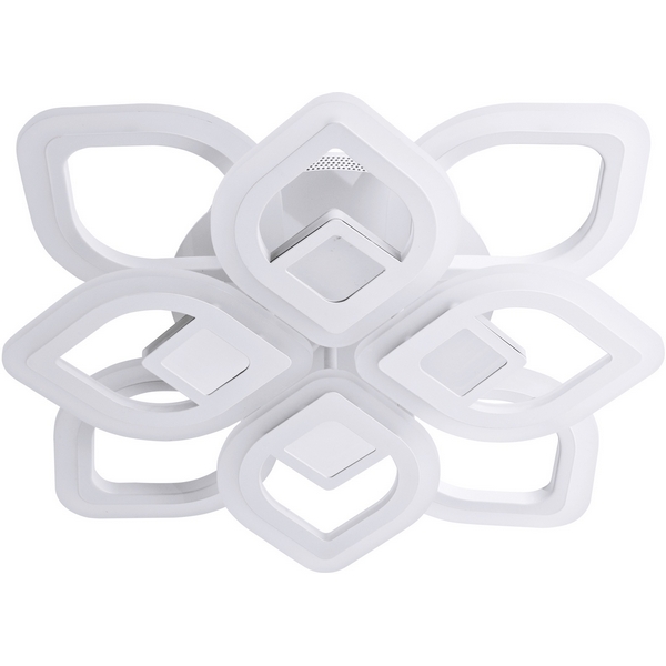 

Потолочная люстра светодиодная на штанге с пультом с регулировкой цветовой температуры и RGB LED4U LED4U 2721-8, Белый, LED4U 2721-8