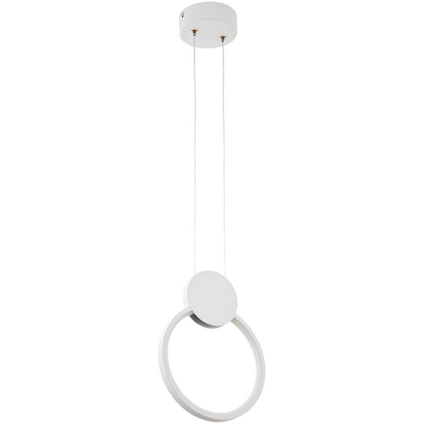 

Подвесной светильник светодиодный с регулировкой цветовой температуры LED4U LED4U 8574 WT, Белый, LED4U 8574 WT