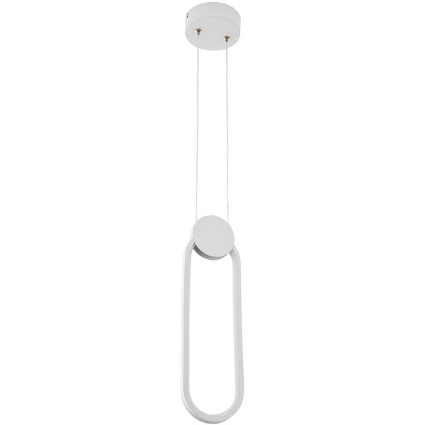 

Подвесной светильник светодиодный с регулировкой цветовой температуры LED4U LED4U 8577 WT, Белый, LED4U 8577 WT