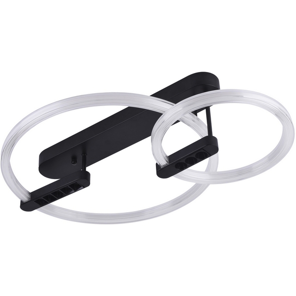 

Потолочный светильник светодиодный LED4U LED4U L1022-660, Черный, LED4U L1022-660