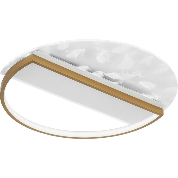 

Потолочный светильник светодиодный с пультом с регулировкой цветовой температуры и яркости LED4U LED4U L1043-500 GD, Золото, LED4U L1043-500 GD