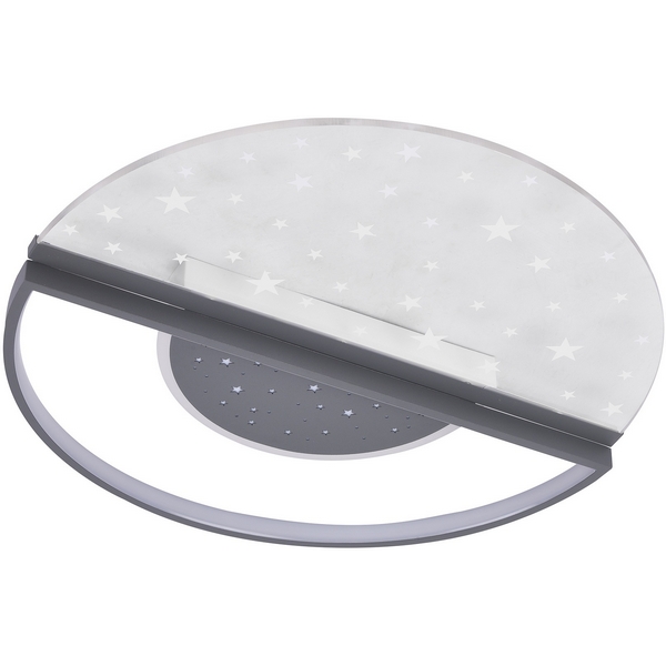 Изображение товара Потолочный светодиодный светильник LED4U L1050-500 GR с пультом регулировки