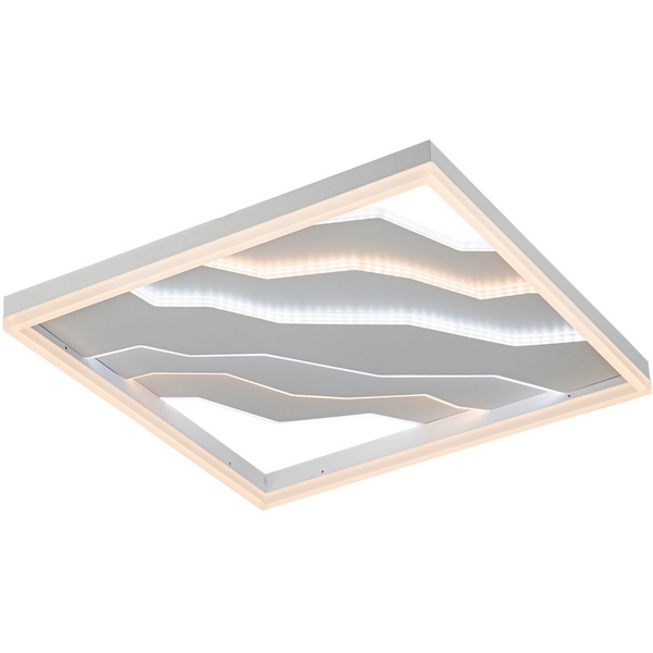 

Потолочный светильник светодиодный с пультом с регулировкой цветовой температуры и яркости LED4U LED4U L1054-500 WH, Белый, LED4U L1054-500 WH