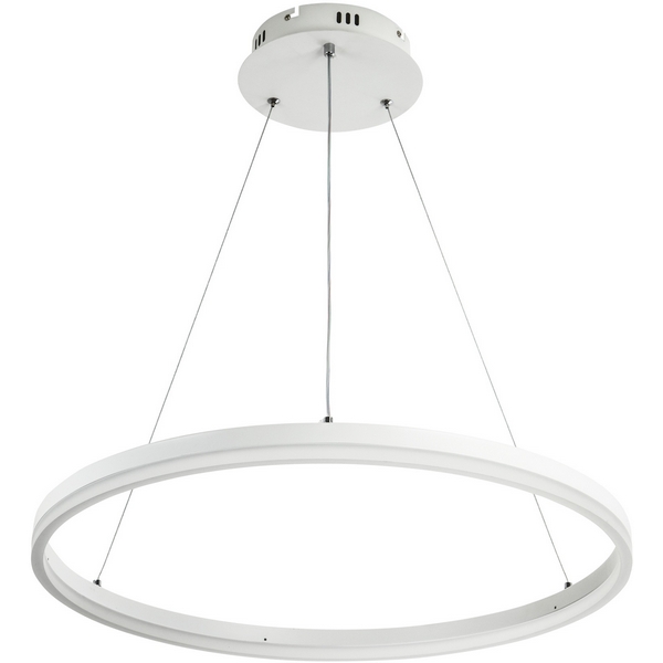 

Подвесной светильник светодиодный с пультом с регулировкой цветовой температуры и яркости LED4U LED4U L1085-60 WH, Белый, LED4U L1085-60 WH