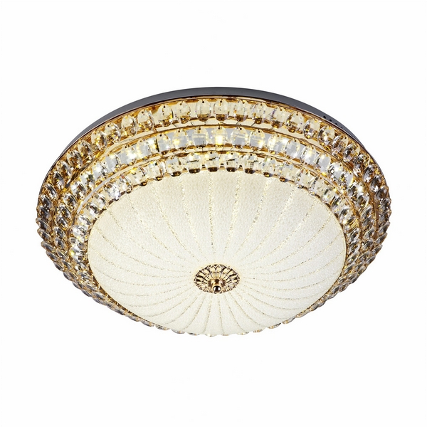 

Потолочный светильник светодиодный с пультом с регулировкой цветовой температуры и яркости LED4U LED4U L1101-750 GD, Золото, LED4U L1101-750 GD