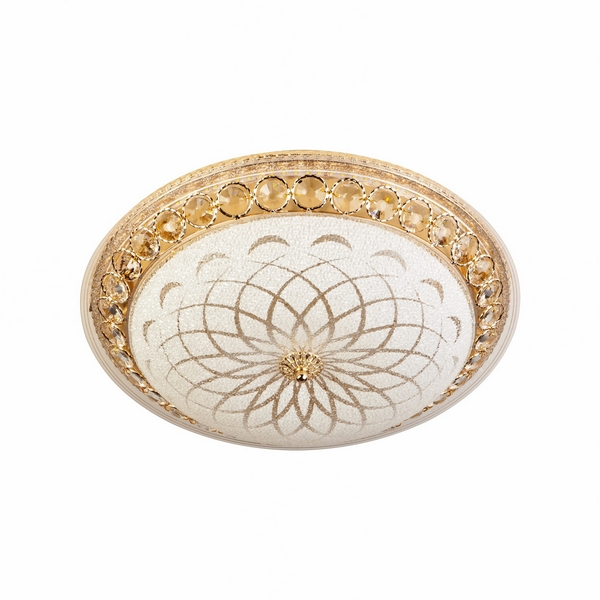 

Потолочный светильник светодиодный с регулировкой цветовой температуры LED4U LED4U L1107-400 GD, Золото, LED4U L1107-400 GD