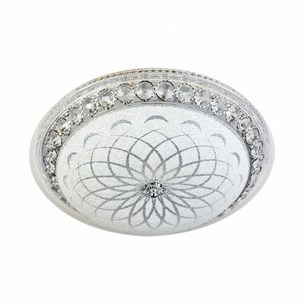 

Потолочный светильник светодиодный с пультом с регулировкой цветовой температуры LED4U LED4U L1107-500 CR, Хром, LED4U L1107-500 CR