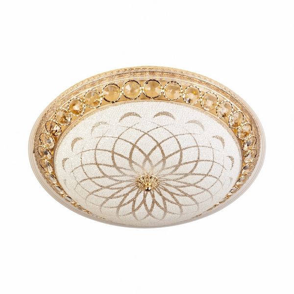 

Потолочный светильник светодиодный с пультом с регулировкой цветовой температуры LED4U LED4U L1107-500 GD, Золото, LED4U L1107-500 GD