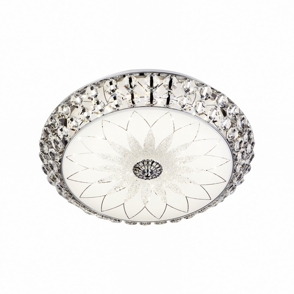 Изображение товара Потолочный светильник светодиодный с пультом с регулировкой цветовой температуры и яркости LED4U LED4U L1111-500 CR