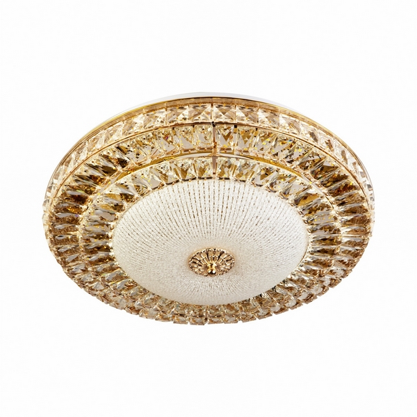 Изображение товара Потолочный светильник LED4U L1146-600 GD с пультом регулировки цвета и яркости