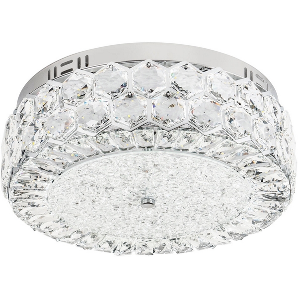 Изображение товара Потолочный светильник светодиодный хрустальный с регулировкой цветовой температуры LED4U L1180-400 CR Изображение товара Потолочный светильник светодиодный хрустальный с регулировкой цветовой температуры LED4U L1180-400 CR
