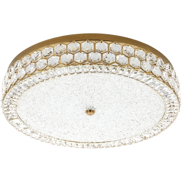 Изображение товара Потолочный светильник светодиодный хрустальный с пультом с регулировкой цветовой температуры LED4U LED4U L1181-700 BS