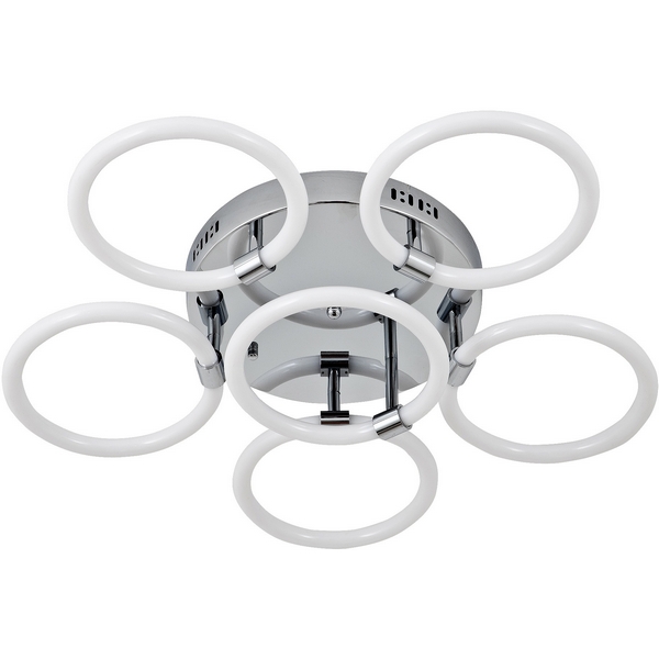 

Потолочная люстра светодиодная на штанге LED4U LED4U L2022-6, Хром, LED4U L2022-6