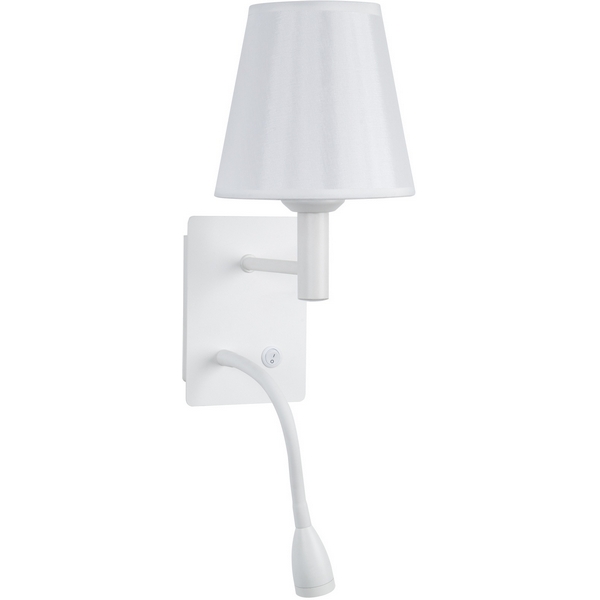 

Бра для чтения с выключателем LED4U L2235-420 WH, Белый, L2235-420 WH