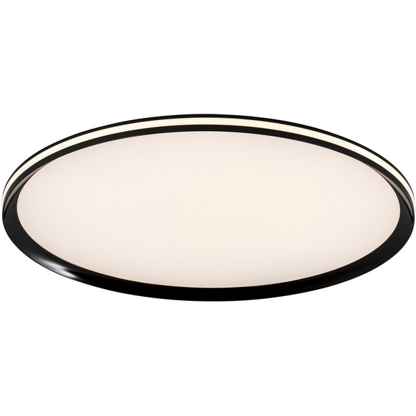 

Потолочный светильник светодиодный с пультом с регулировкой цветовой температуры LED4U LED4U L3020-600 BK, Черно-белый, LED4U L3020-600 BK