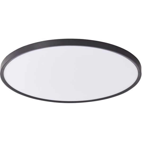 

Потолочный светильник светодиодный с регулировкой цветовой температуры LED4U LED4U L3030-600 BK, Черно-белый, LED4U L3030-600 BK