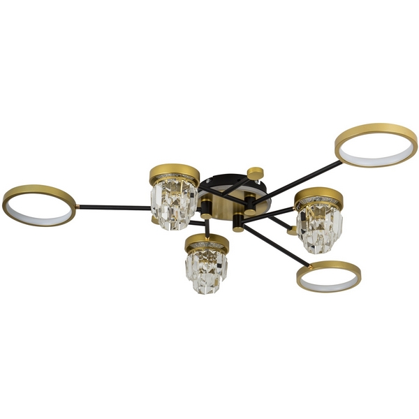 Изображение товара Потолочная светодиодная люстра LED4U с пультом регулировки цвета и яркости