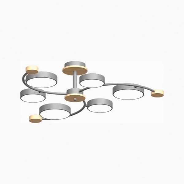 Изображение товара Потолочная люстра LED4U L3207-840 GR светодиодная на штанге