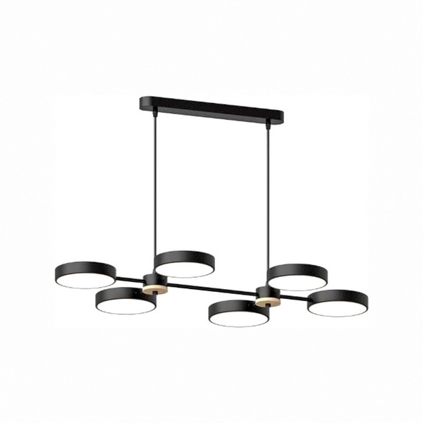 Изображение товара Подвесной светильник светодиодный LED4U L3217-820 BK современный дизайн