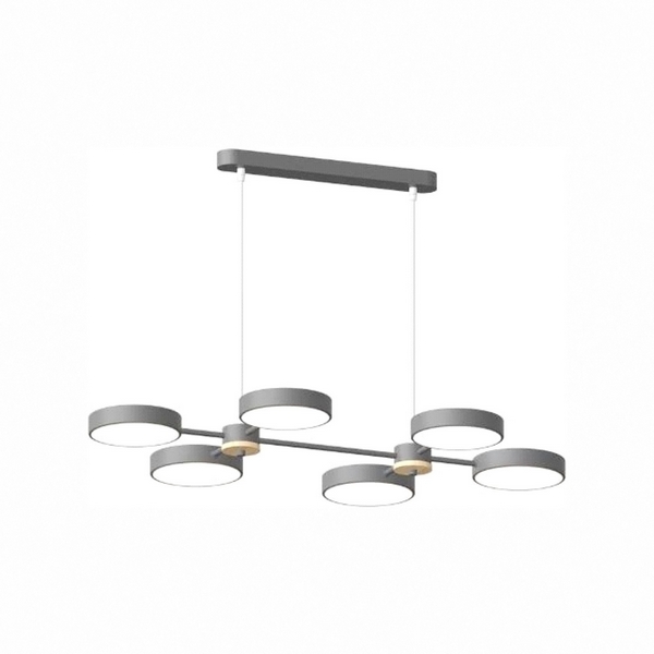 

Подвесной светильник светодиодный LED4U LED4U L3217-820 GR, Серый, LED4U L3217-820 GR