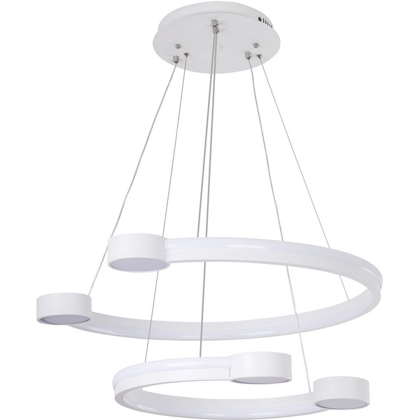 

Подвесной светильник светодиодный с регулировкой цветовой температуры LED4U LED4U L7100-2 WТ, Белый, LED4U L7100-2 WТ