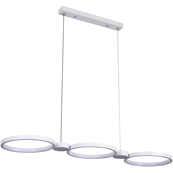 

Подвесной светильник светодиодный с регулировкой цветовой температуры LED4U LED4U L7102-1 WТ, Белый, LED4U L7102-1 WТ